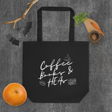 Load image into Gallery viewer, *LIMITED EDITION* Coffee and Books Eco Tote Bag
