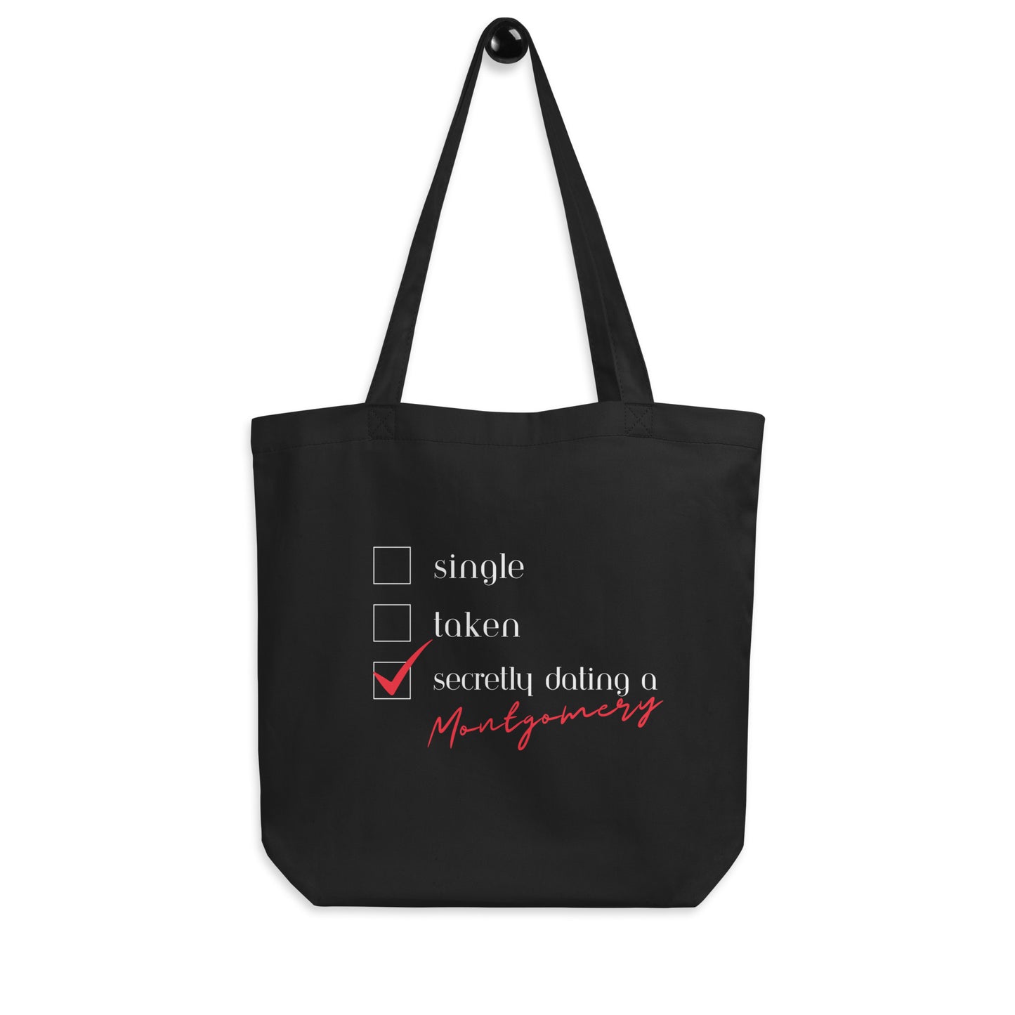 *LIMITED EDITION* Checklist with a Montgomery DUAL SIDED Tote Bag