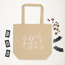 Load image into Gallery viewer, *LIMITED EDITION* Coffee and Books Eco Tote Bag

