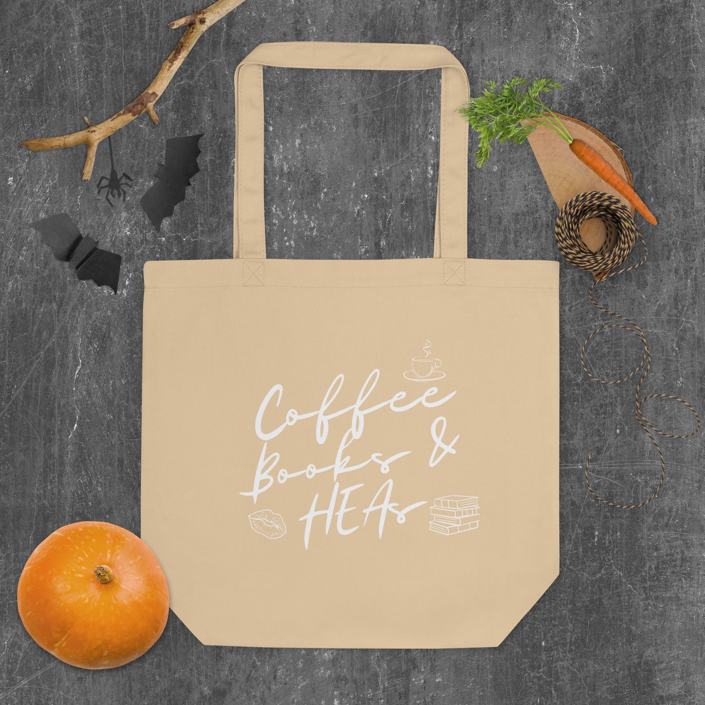 *LIMITED EDITION* Coffee and Books Eco Tote Bag