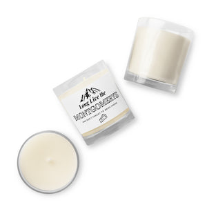 Montgomery Ink - Glass jar soy wax candle