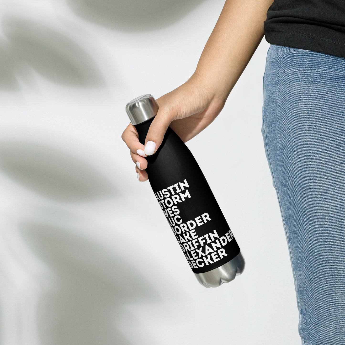 Montgomery Denver Book Boyfriends: Stainless steel water bottle