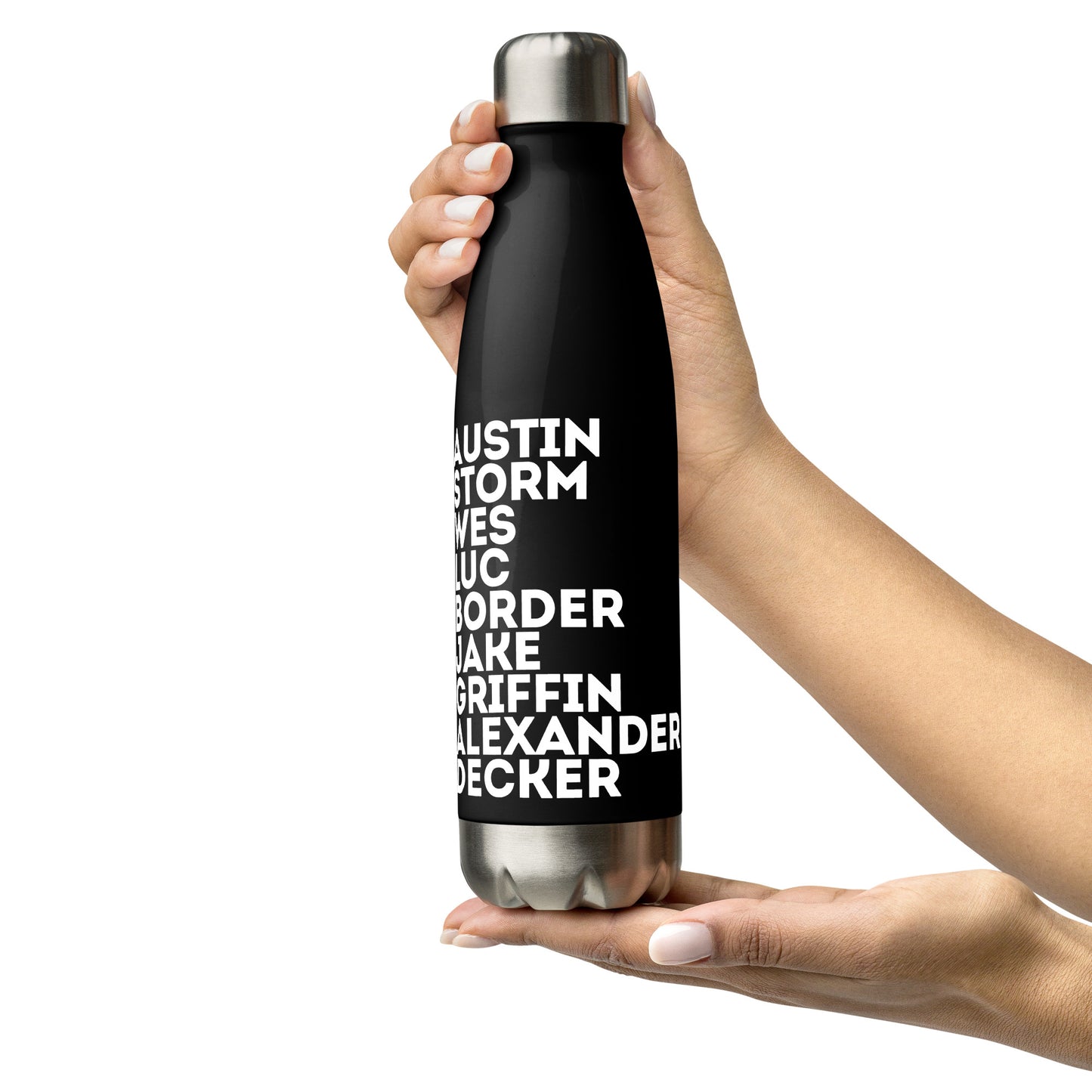 Montgomery Denver Book Boyfriends: Stainless steel water bottle