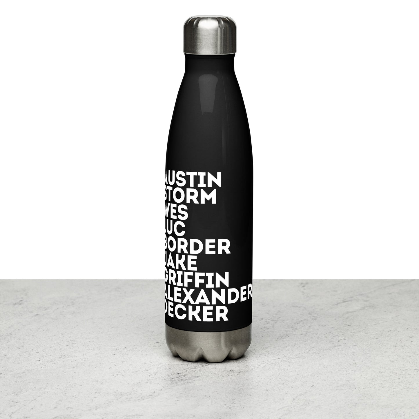 Montgomery Denver Book Boyfriends: Stainless steel water bottle