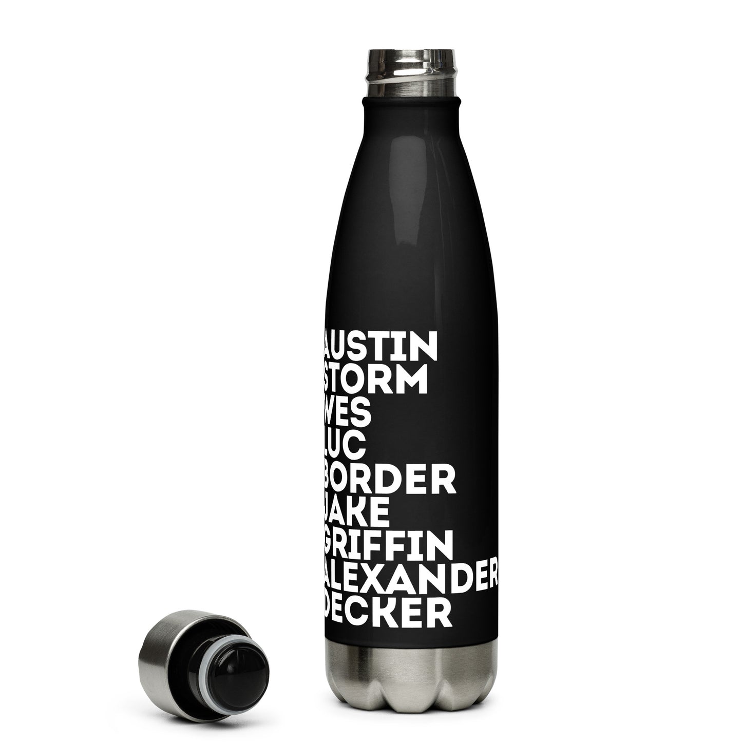 Montgomery Denver Book Boyfriends: Stainless steel water bottle