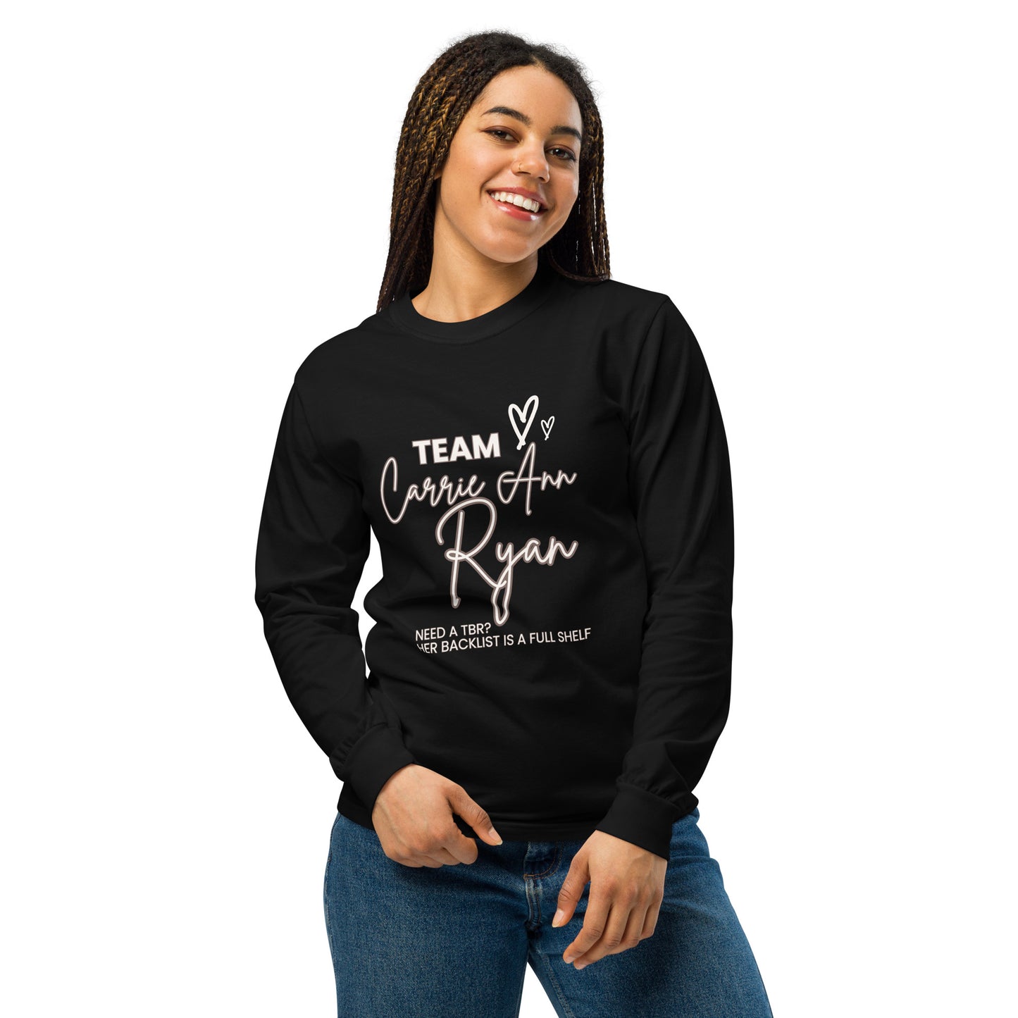 Team Carrie Ann  heavyweight long-sleeve shirt