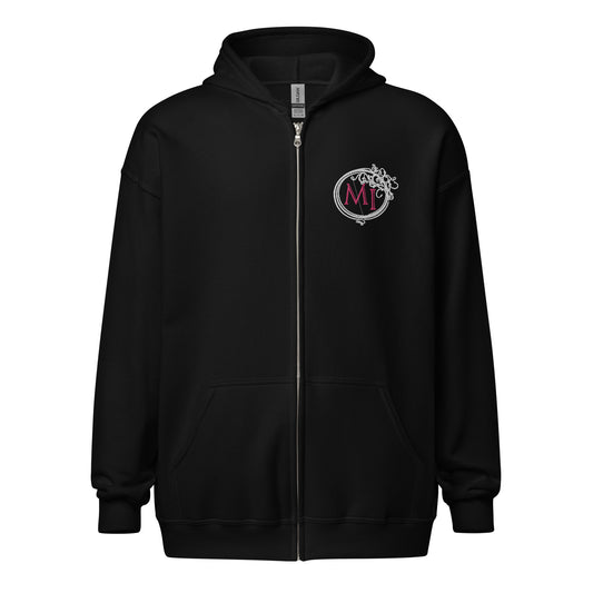 Montgomery Ink - Two Sided - Unisex heavy blend zip hoodie