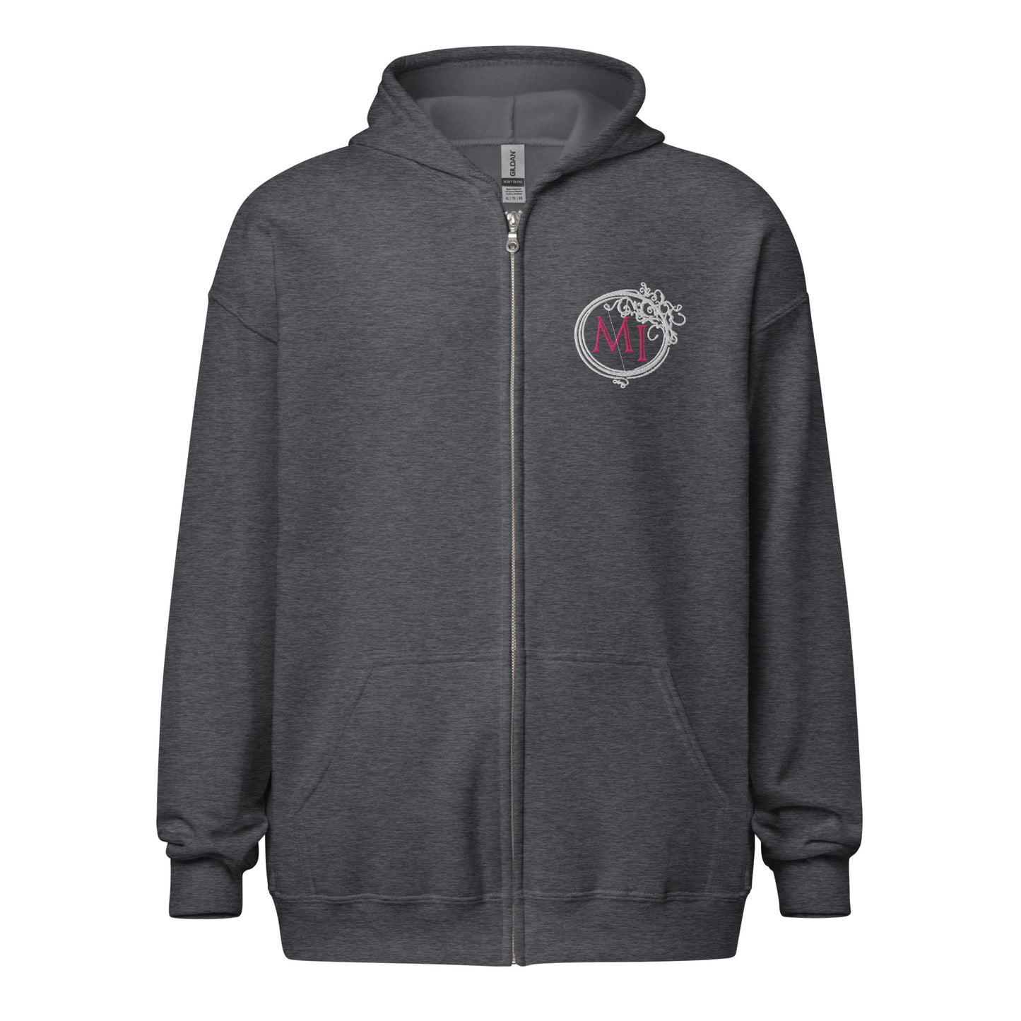 Montgomery Ink - Two Sided - Unisex heavy blend zip hoodie