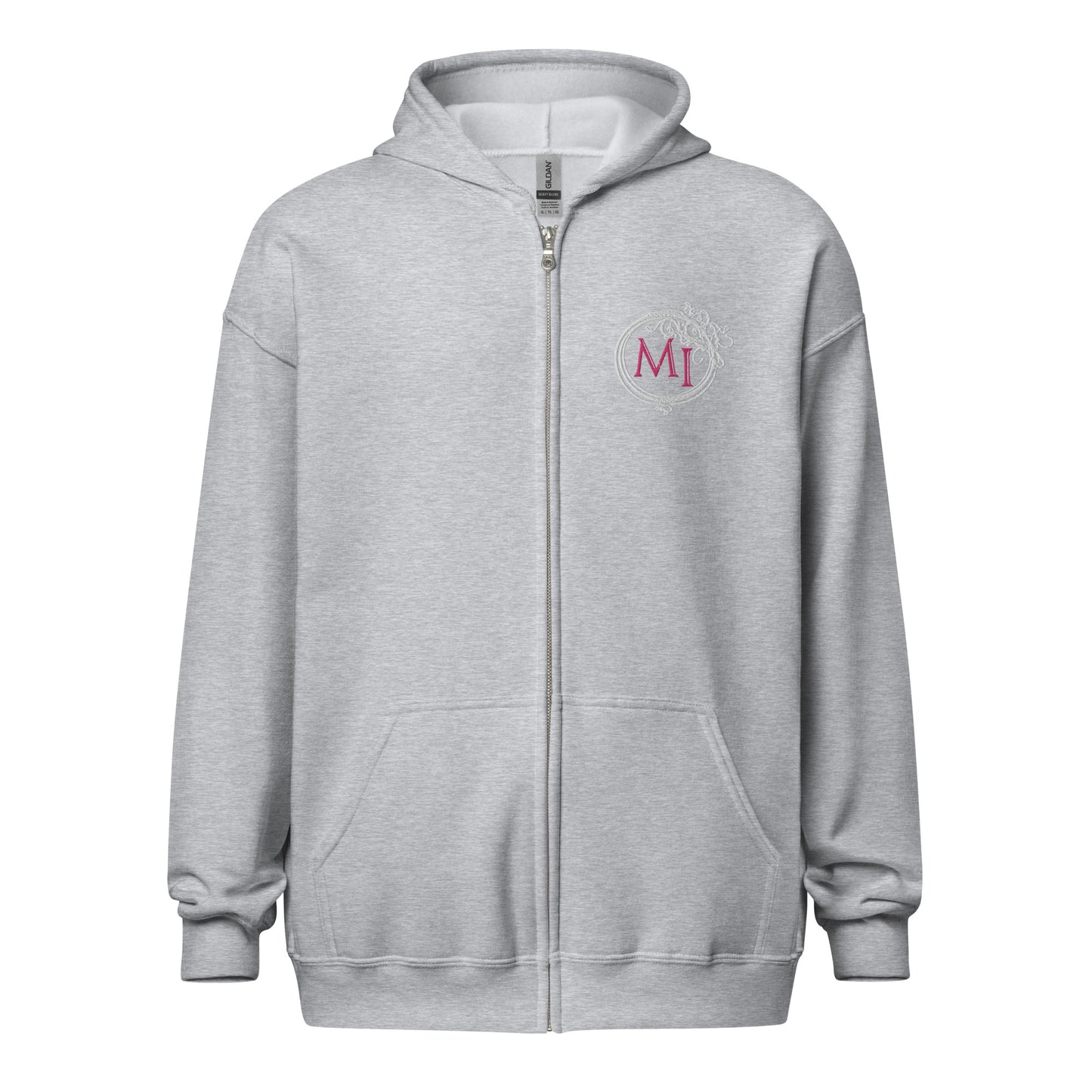 Montgomery Ink - Two Sided - Unisex heavy blend zip hoodie