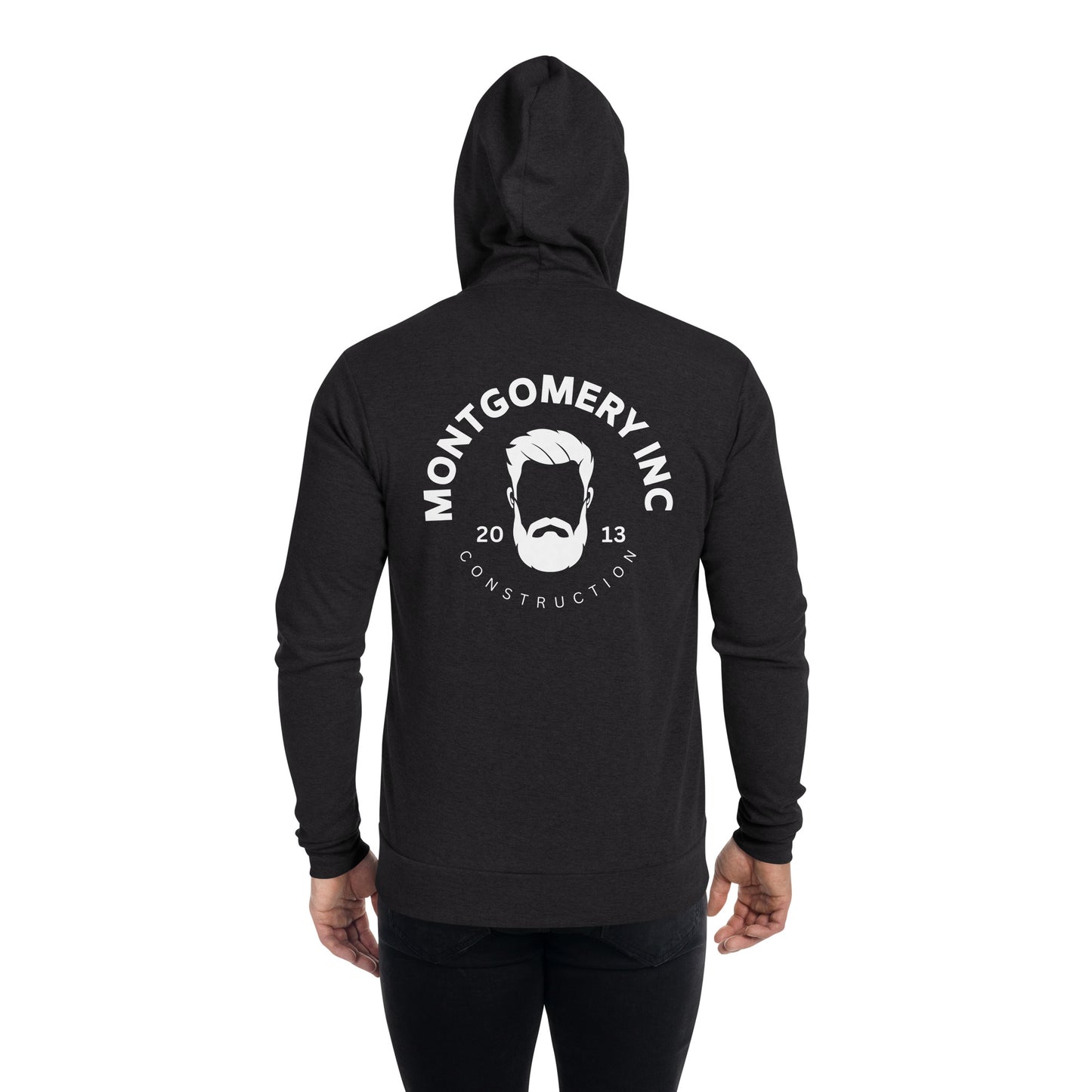 Montgomery Ink Legacy Construction Unisex zip hoodie