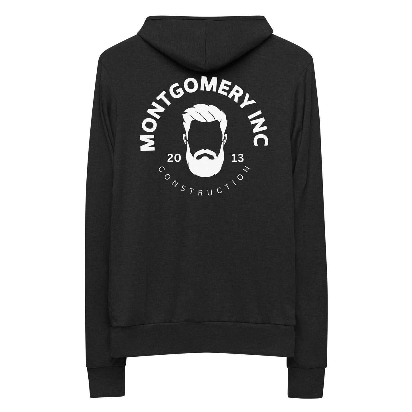 Montgomery Ink Legacy Construction Unisex zip hoodie