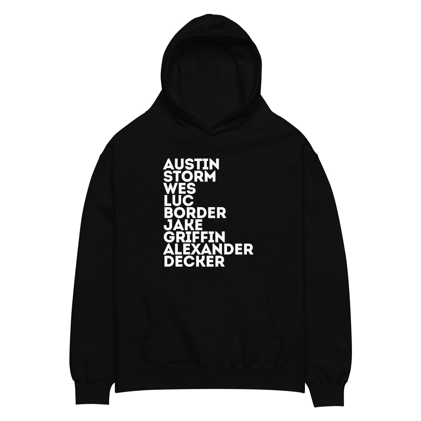 CHOOSE YOUR MONTGOMERY INK BOYFRIEND Unisex oversized hoodie