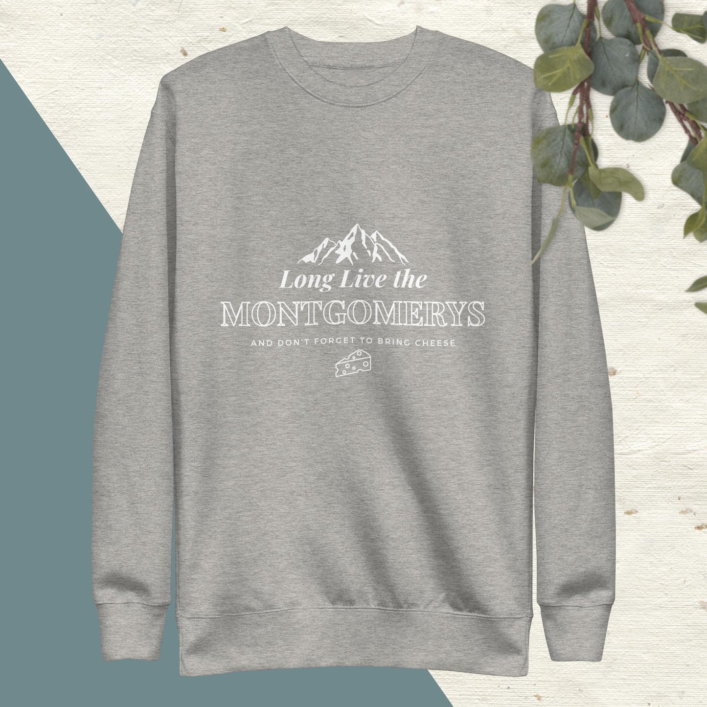 *Collector's Edition* Montgomery Ink & Cheese - Unisex Premium Sweatshirt