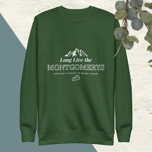 *Collector's Edition* Montgomery Ink & Cheese - Unisex Premium Sweatshirt