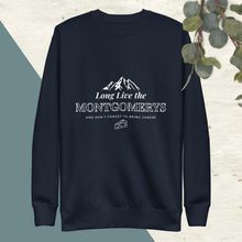 Load image into Gallery viewer, *Collector&#39;s Edition* Montgomery Ink &amp; Cheese - Unisex Premium Sweatshirt
