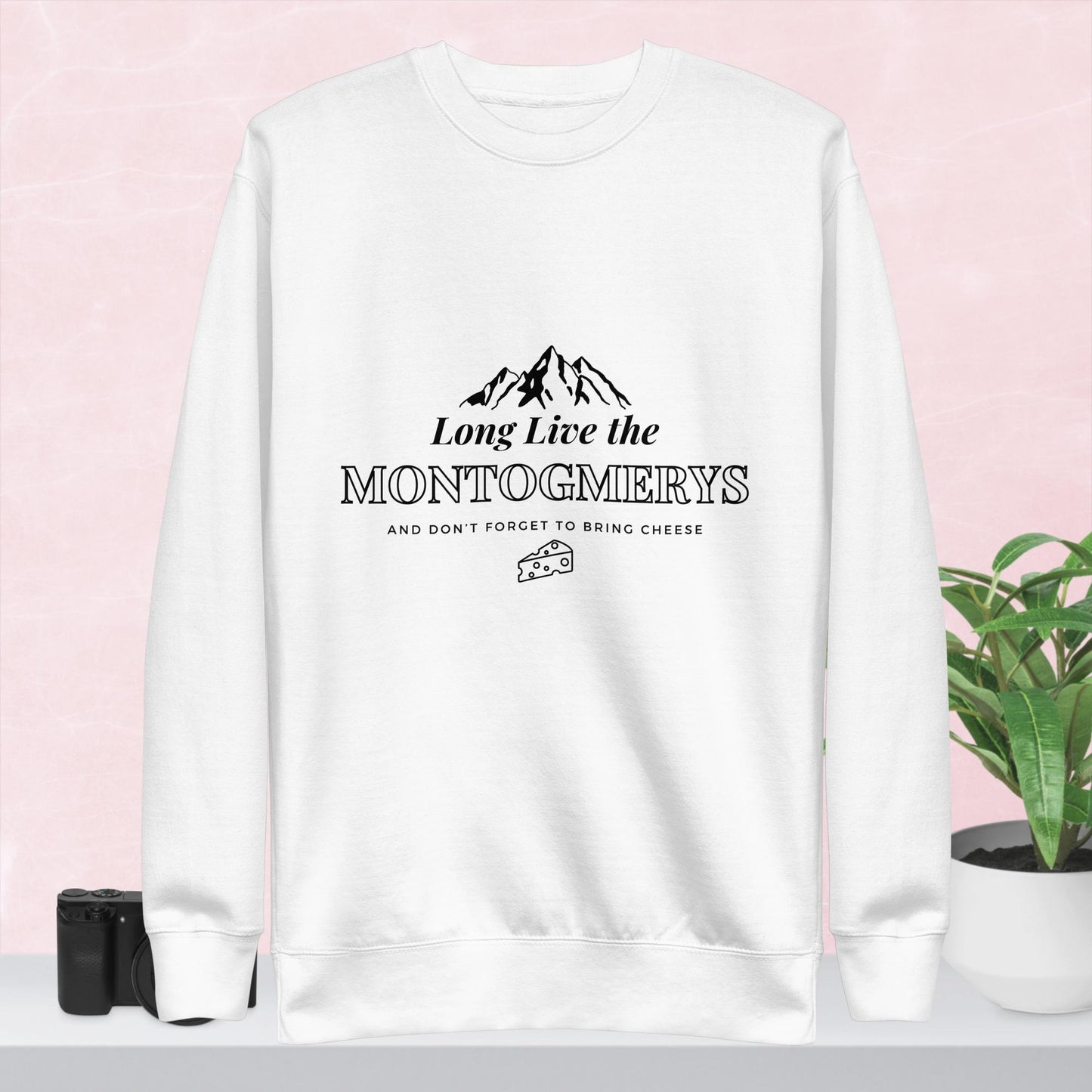 *Collector's Edition* Montgomery Ink & Cheese - Unisex Premium Sweatshirt