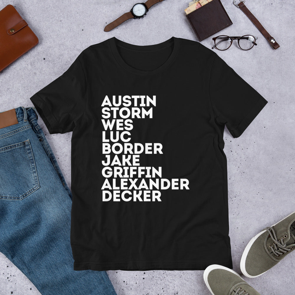 CHOOSE YOUR MONTGOMERY INK HERO Unisex t-shirt