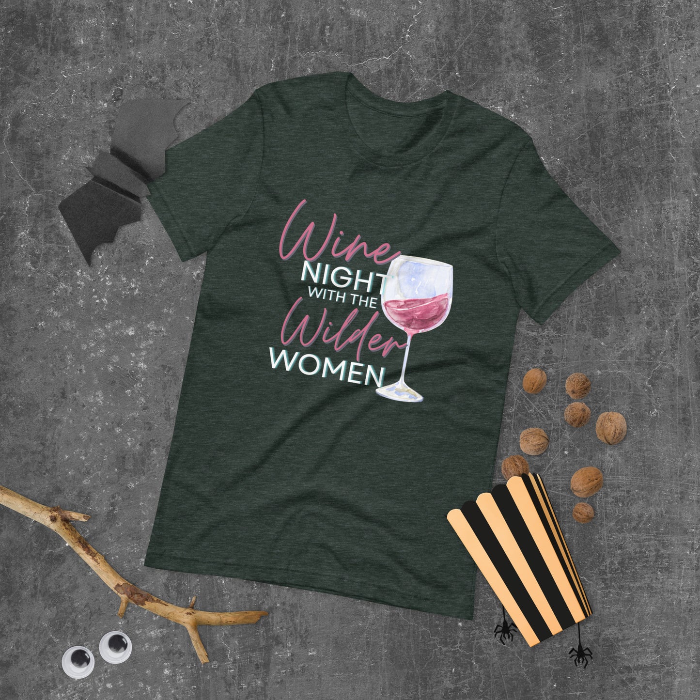 Wine Night with the Wilder Women Unisex t-shirt