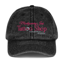 Load image into Gallery viewer, Montgomery Ink Shop Vintage Cotton Twill Cap
