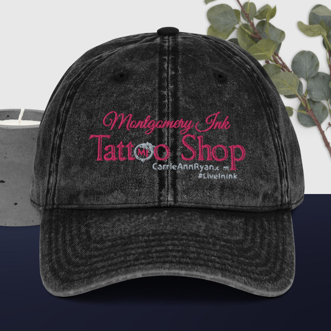 Montgomery Ink Shop Vintage Cotton Twill Cap