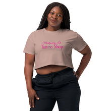 Load image into Gallery viewer, Montgomery Ink Tattoo Shop Women’s crop top

